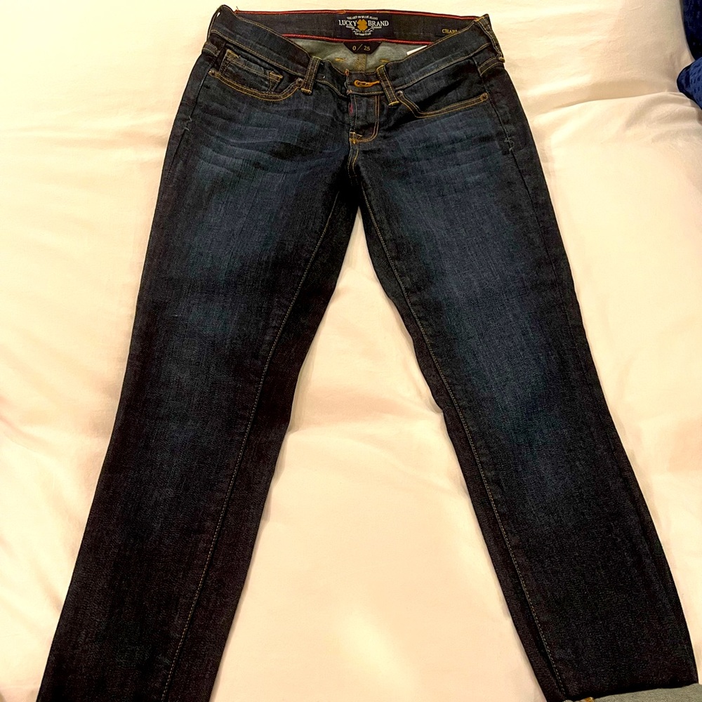 Ladies Lucky Brand Charlie crop jeans